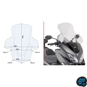 Windshield GIVI D3115ST Information