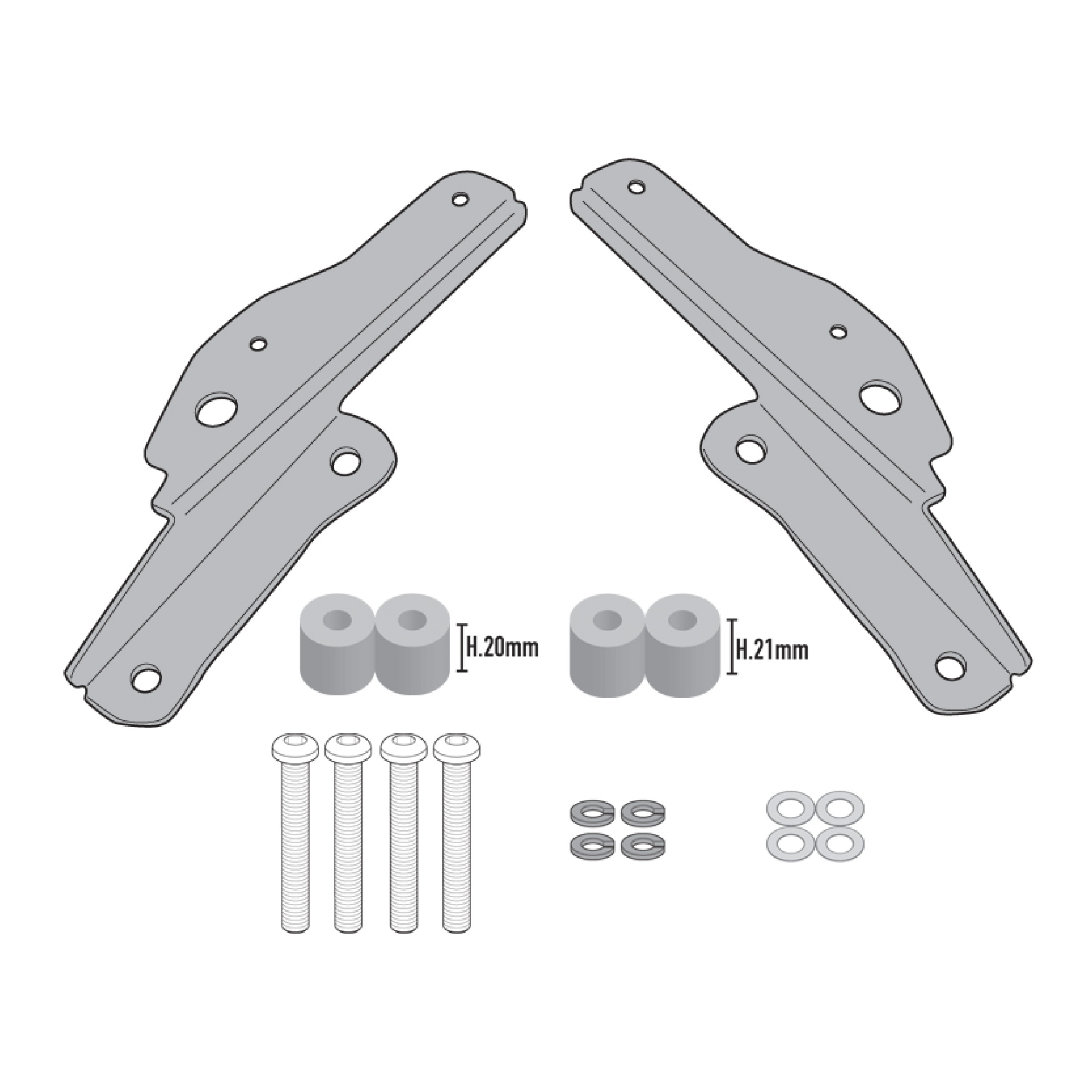 GIVI SR6415 Triumph Tiger 900 Rack