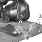 GIVI BMW 333DT Wind Screen Fitting Kit - อุปกรณ์ติดตั้ง