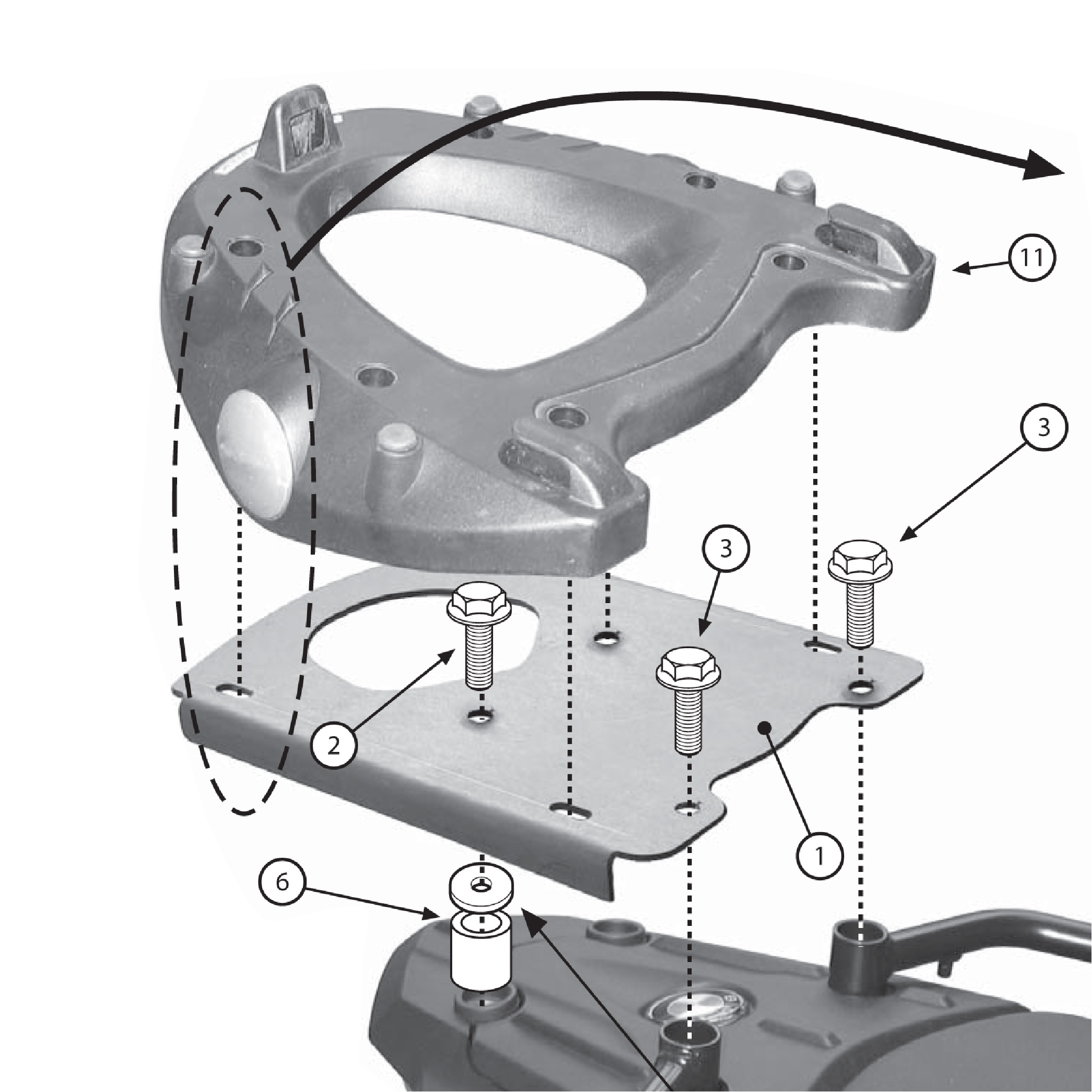 GIVI BMW F 650 GS/ F 800 GS - Accessories