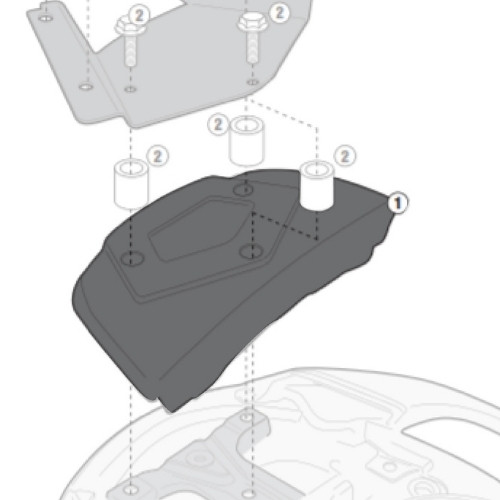 GIVI SR3104KIT Specific Kit for Burgman 650 Executive