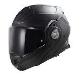 LS2 FF901 Advant X Solid Black Modular Helmet - หมวกกันน็อคยกคาง