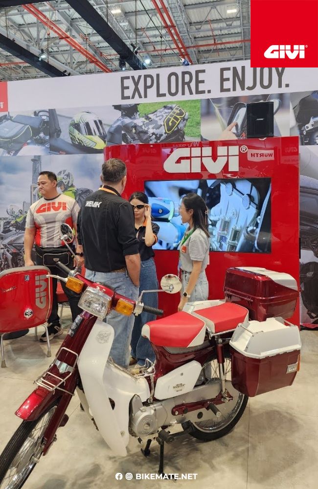 GIVI and Hevik at Vietnam Motor Show