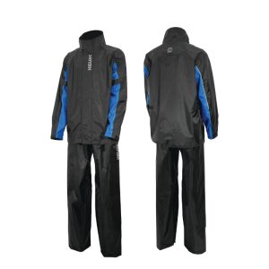 Hevik HRV110A Black and Blue Rain Suit - ชุดกันฝนขี่มอเตอร์ไซค์