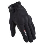 LS2 Dart 2 motorcycle gloves in black - ถุงมือขี่มอเตอร์ไซค์